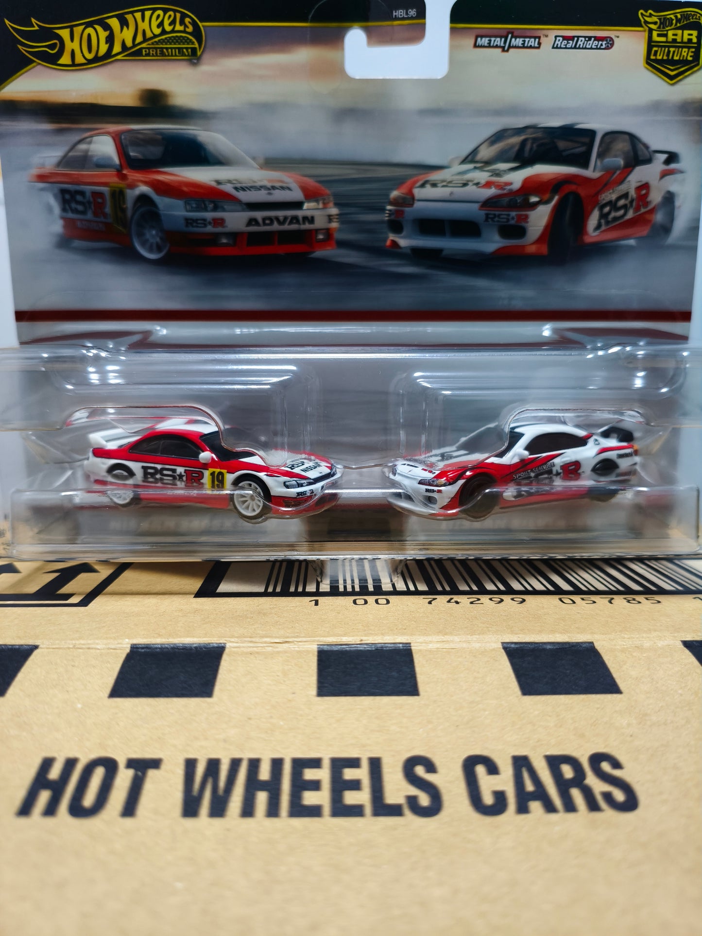 Hot Wheels Premium Car Culture Nissan 240SX & Nissan Silvia S15 | Skala 1:64
