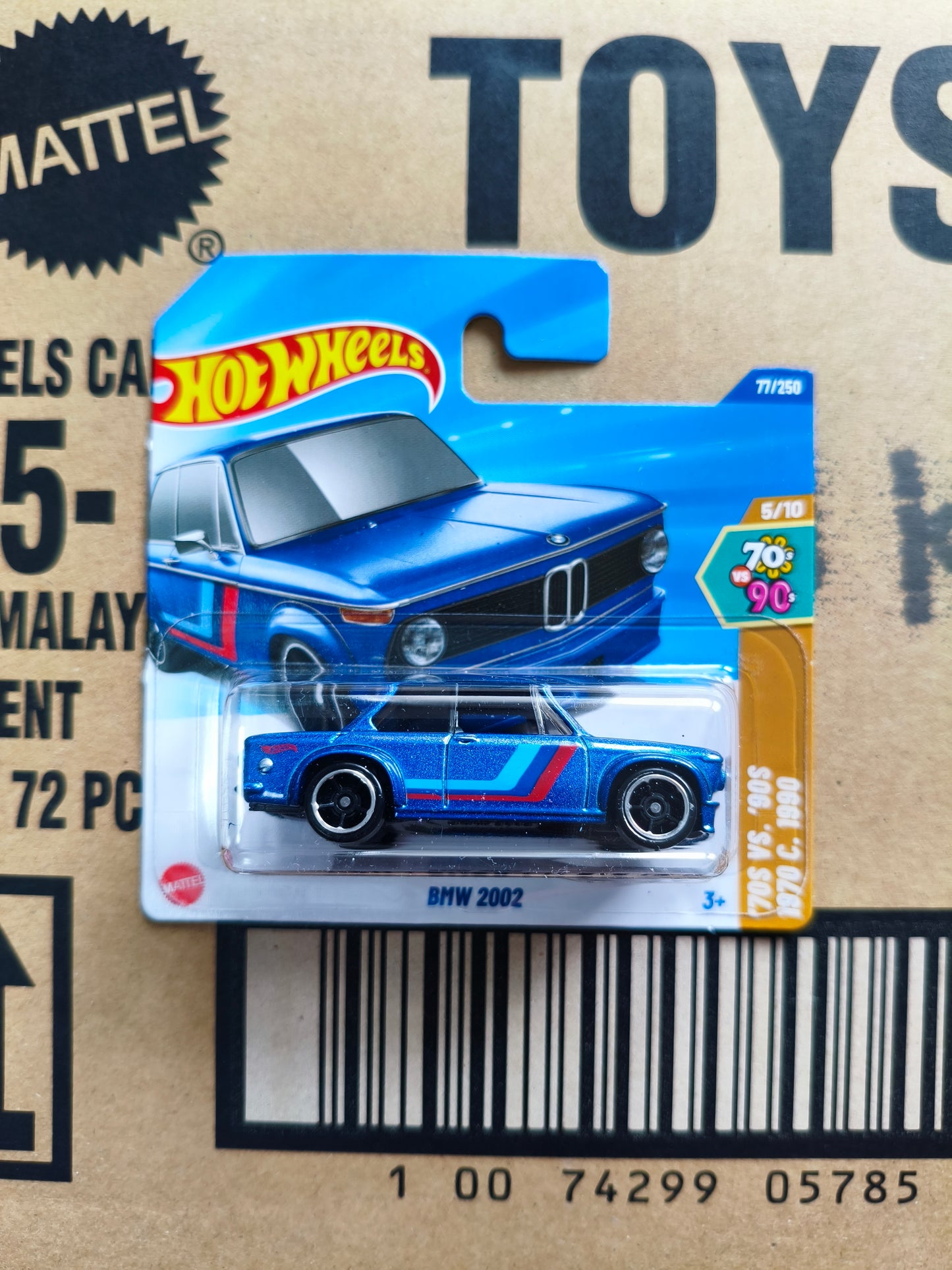 Hot Wheels Mainline BMW 2002 | Skala 1:64