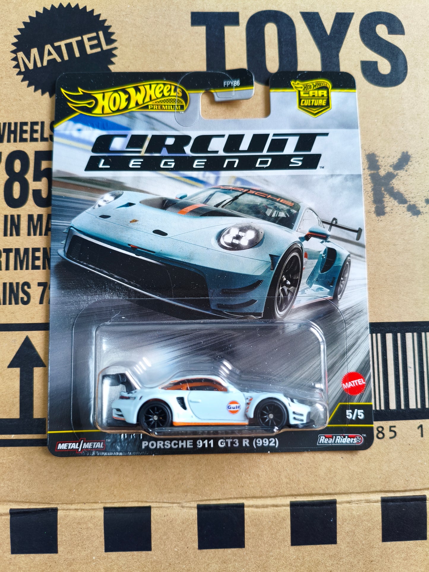 Hot Wheels Premium Porsche 911 GT3R | Skala 1:64