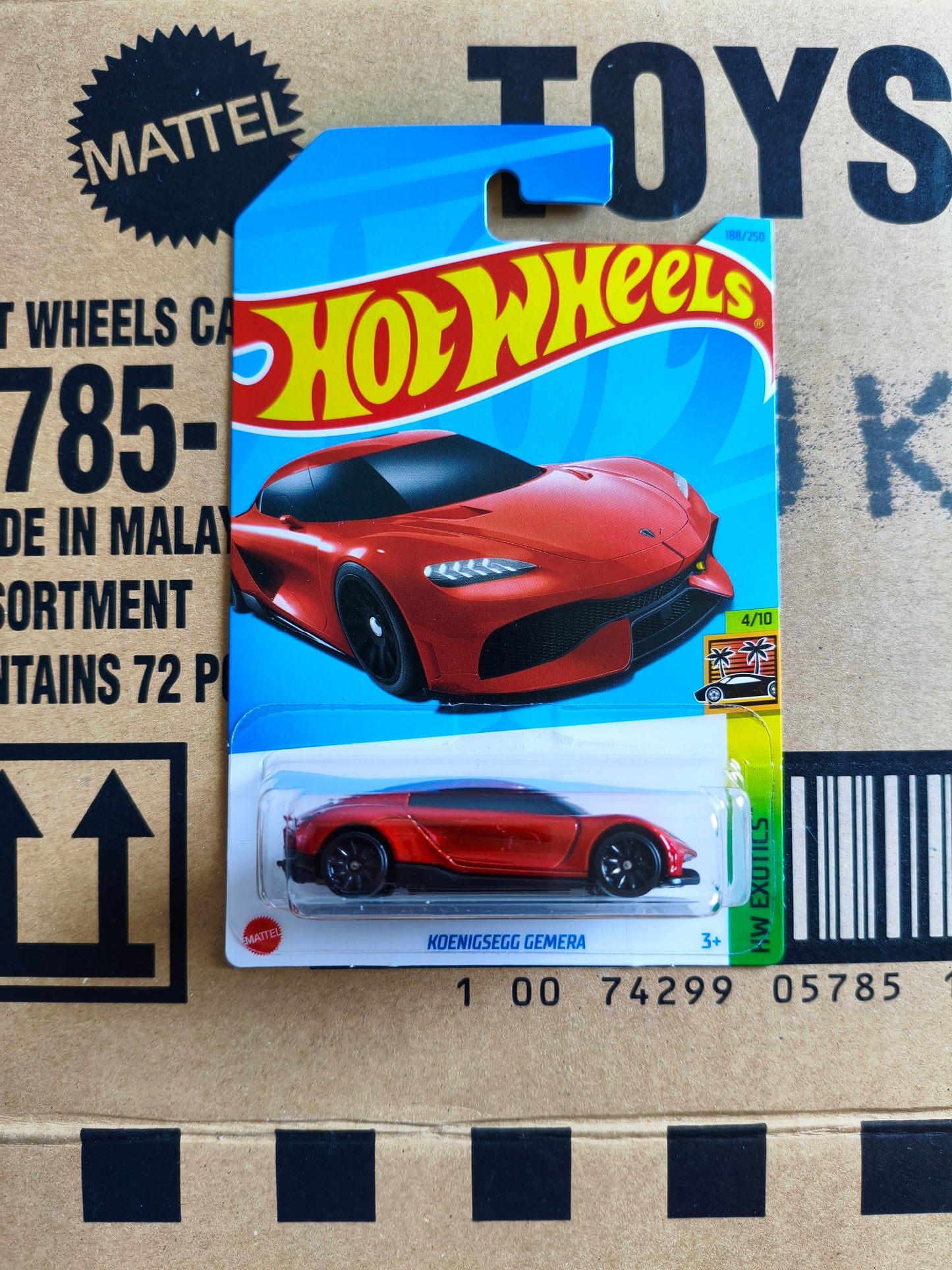 Hot Wheels Mainline Koenigsegg Gemera | Skala 1:64