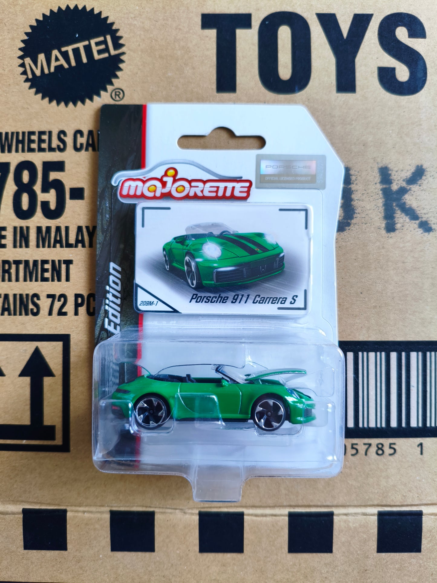 Majorette Porsche 911 Carrera S | Skala 1:64