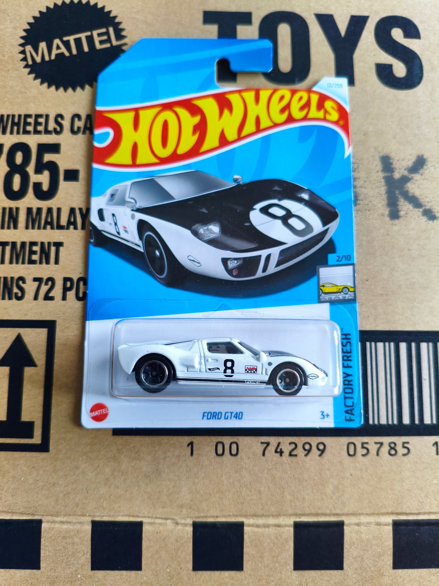 Hot Wheels Mainline Ford GT40 | Skala 1:64