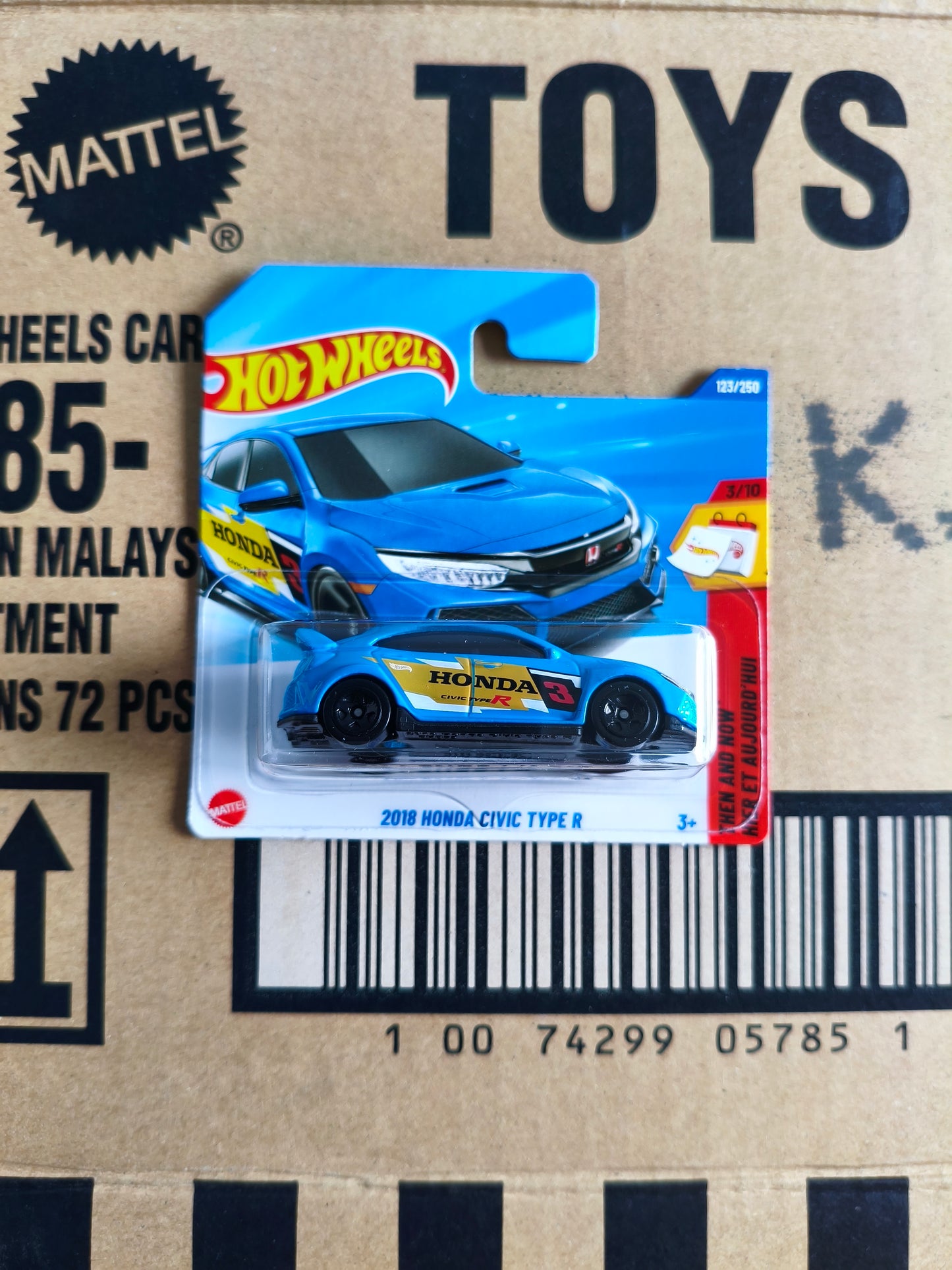 Hot Wheels Mainline Honda Civic Type R | Skala 1:64