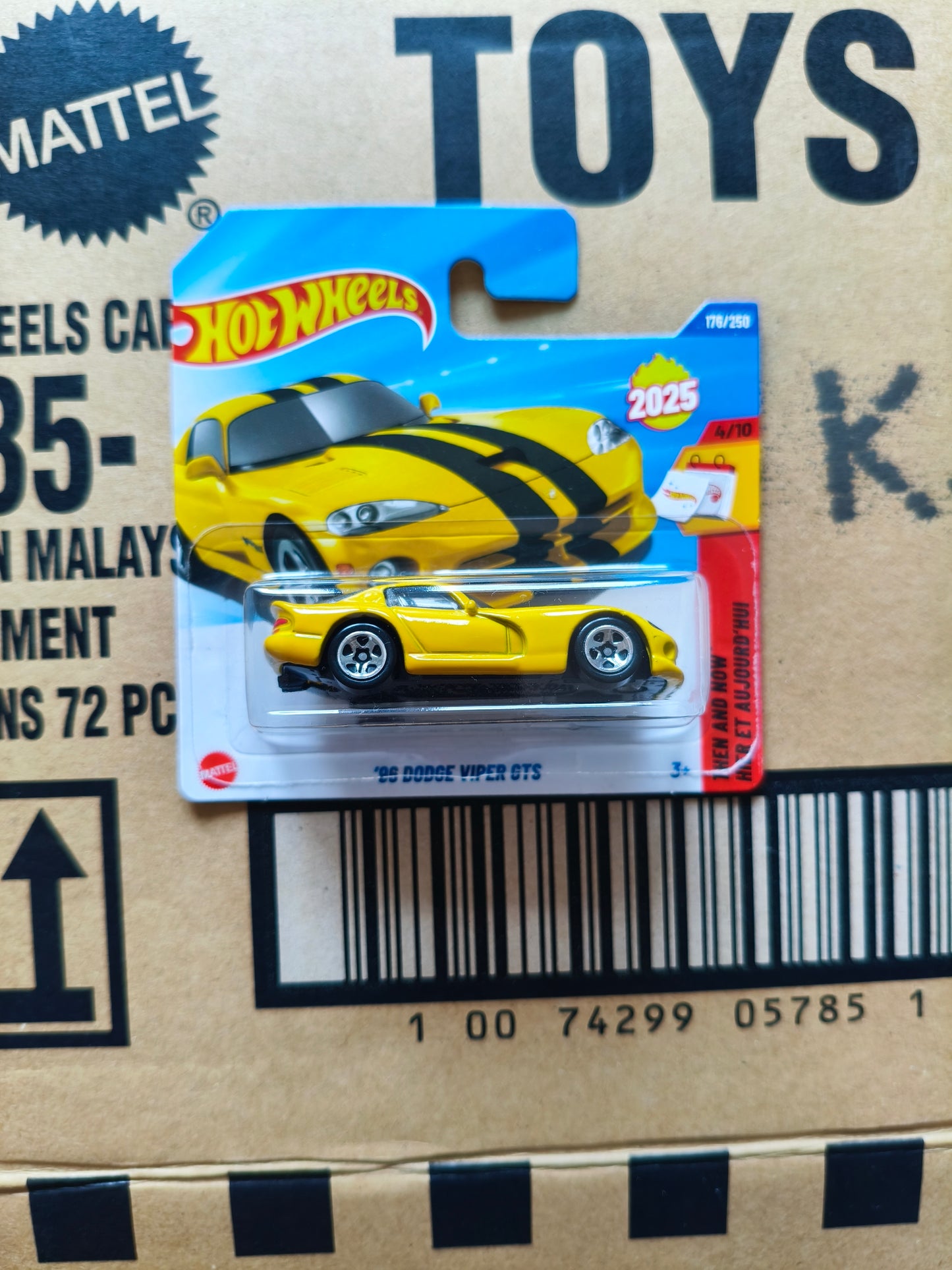 Hot Wheels Mainline Dodge Viper GTS | Skala 1:64