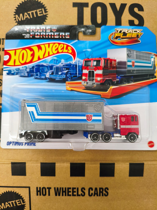 Hot Wheels Track Fleet Optimus Prime | Skala 1:64