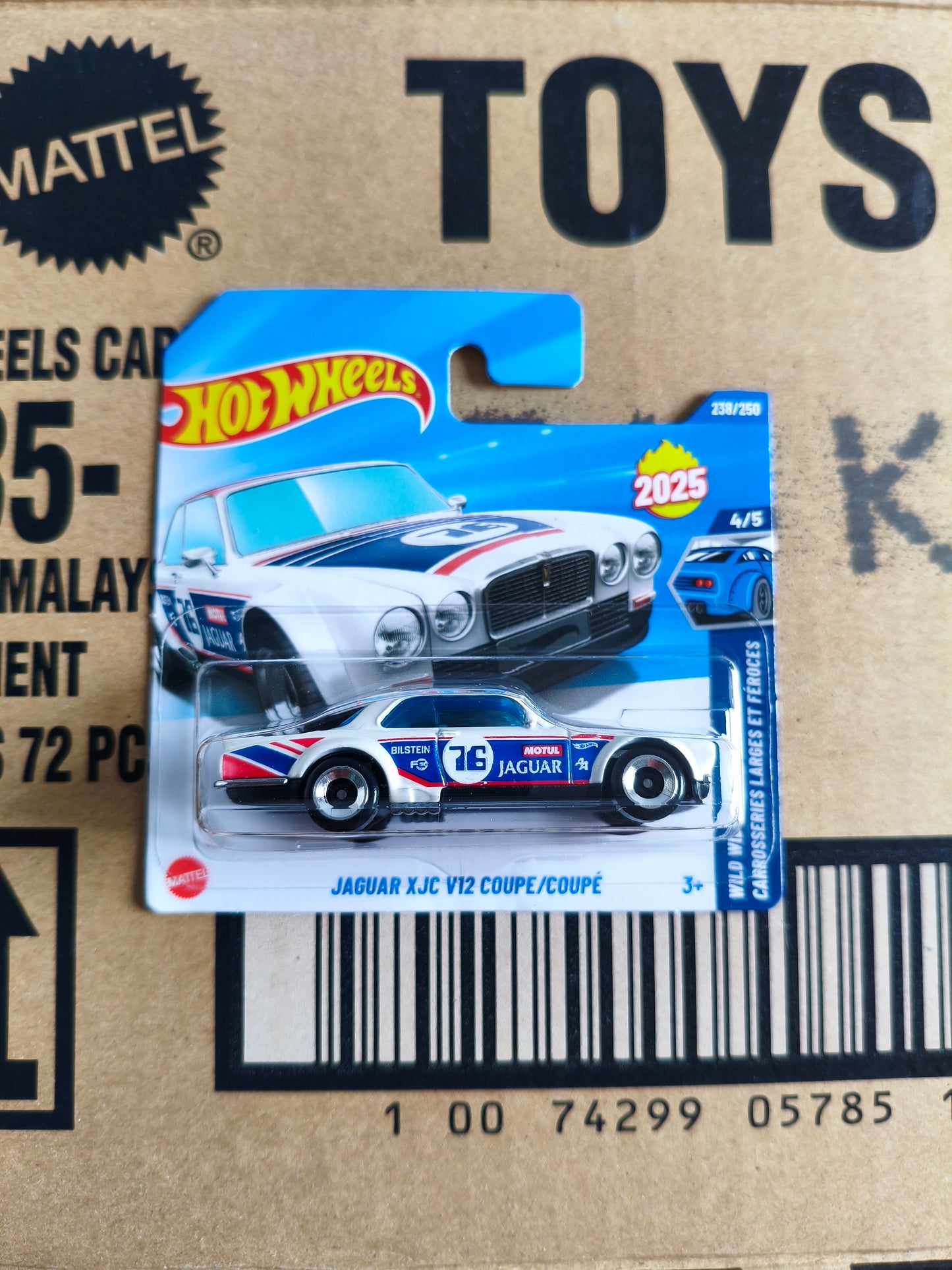 Hot Wheels Mainline Jaguar XJC V12 Coupe | Skala 1:64