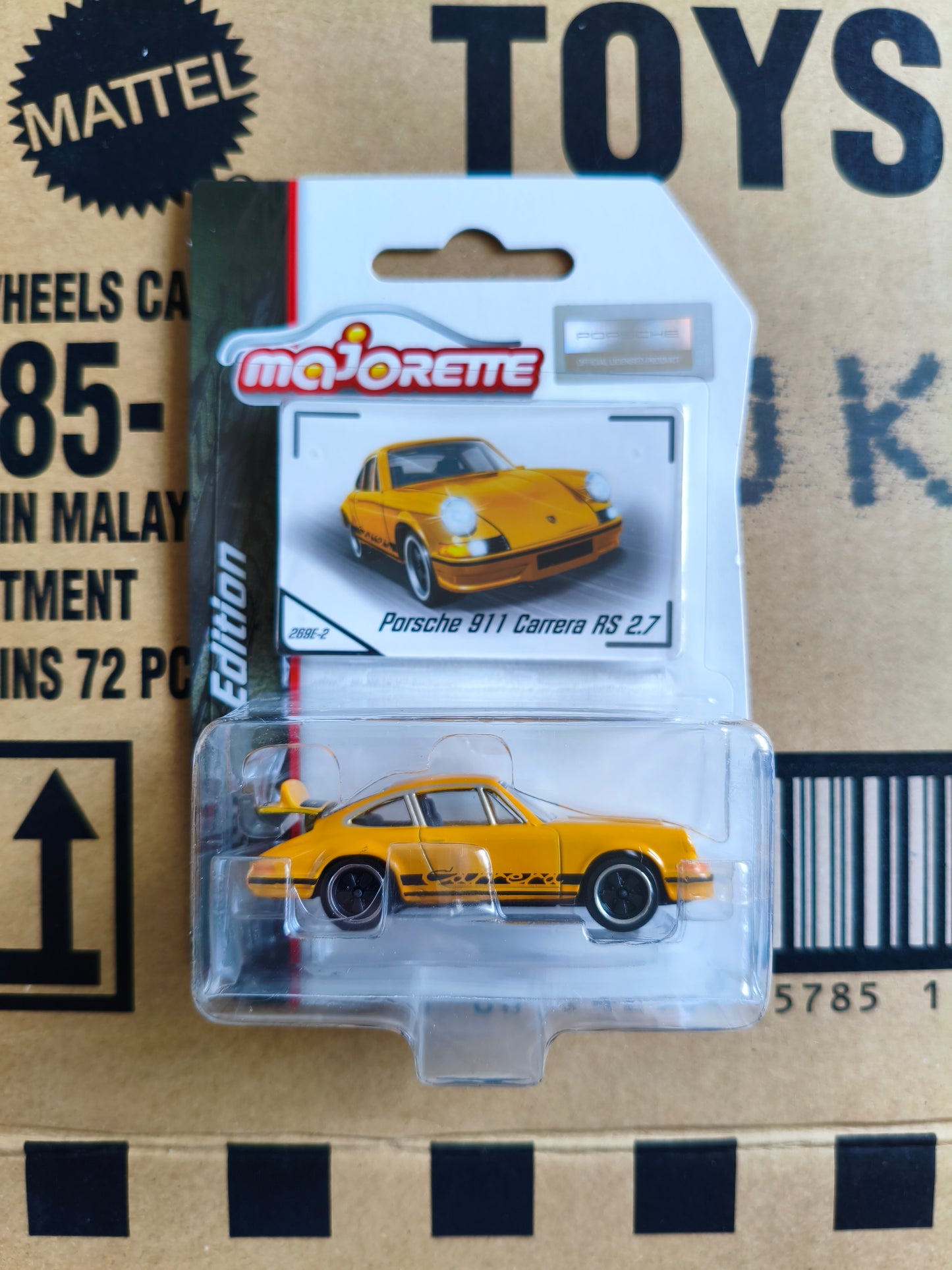 Majorette Porsche 911 Carrera RS 2.7 | Skala 1:64
