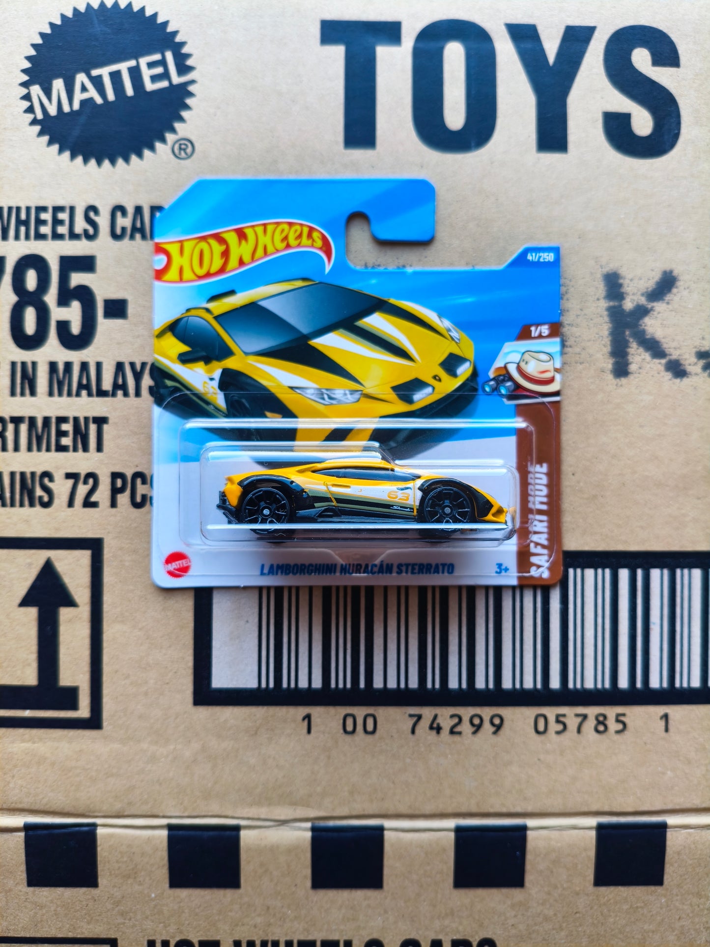 Hot Wheels Mainline Lamborghini Hurracan Sterrato | Skala 1:64
