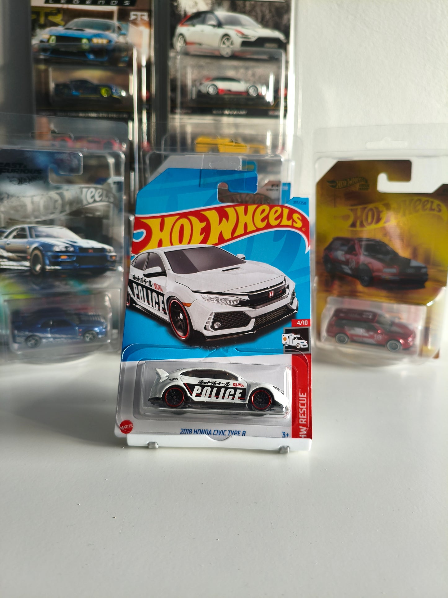 Hot Wheels 2018 Honda Civic Type R HW Rescue 1:64 Diecast