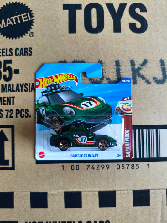 Hot Wheels Mainline Porsche 911 Rallye | Skala 1:64
