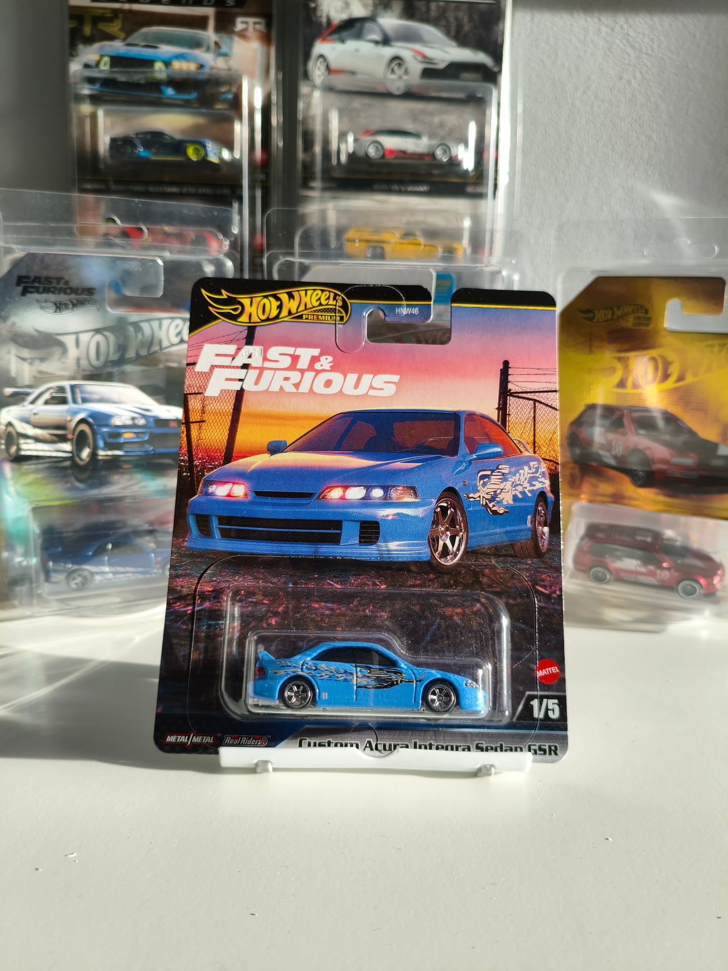 Hot Wheels Custom Acura Integra Sedan GSR Fast&Furious 1:64 Diecast