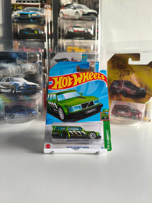 Hot Wheels Volvo 240 Drift Wagon HW Slammed 1:64 Diecast