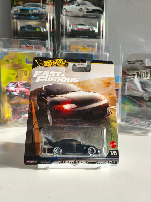 Hot Wheels Honda Civic Coupe EX EJ1 Fast&Furious 1:64 Diecast