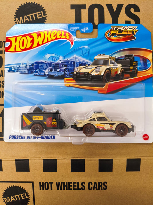 Hot Wheels Track Fleet Porsche 911 Off Road | Skala 1:64