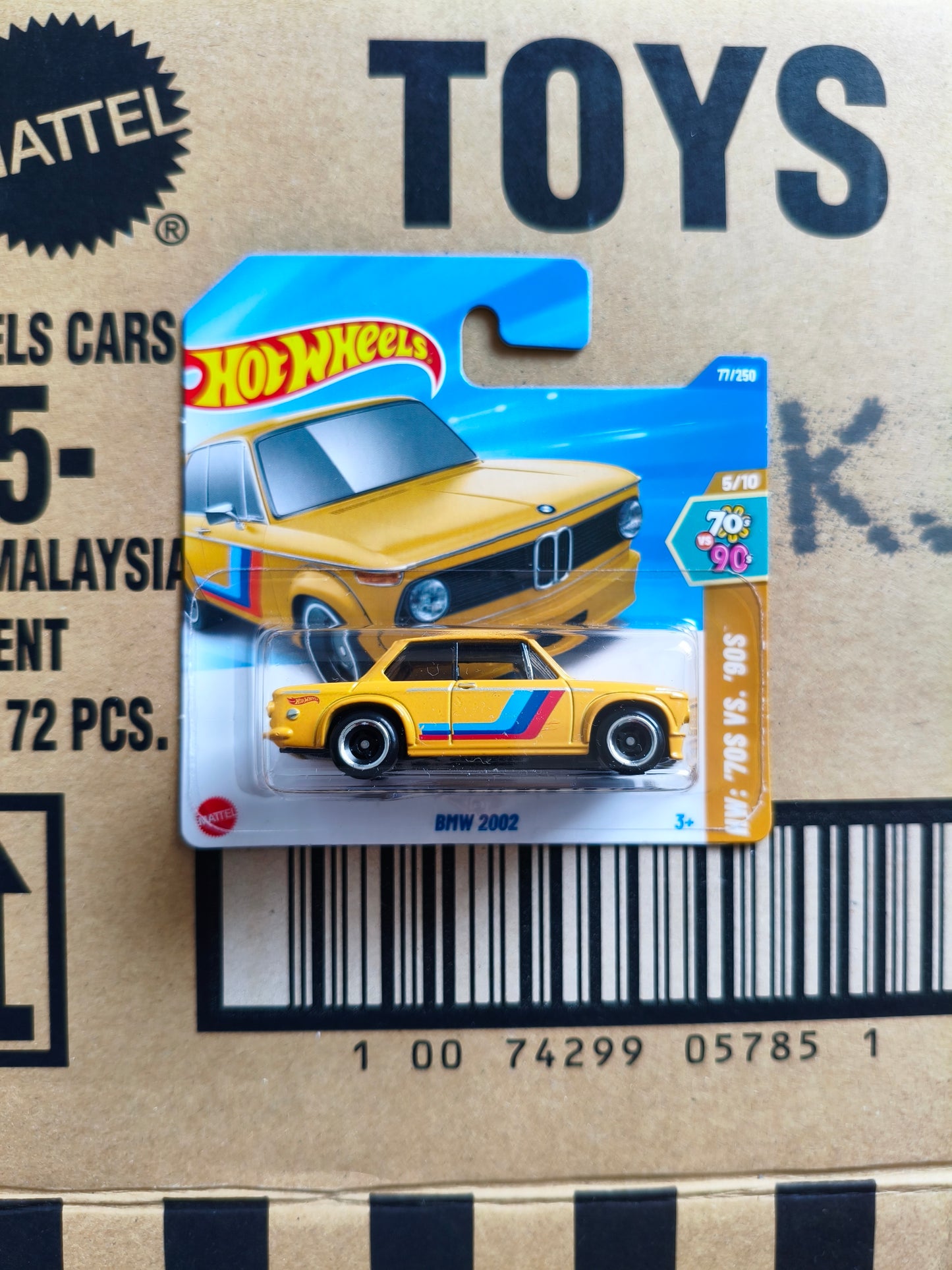 Hot Wheels Mainline BMW 2002 | Skala 1:64