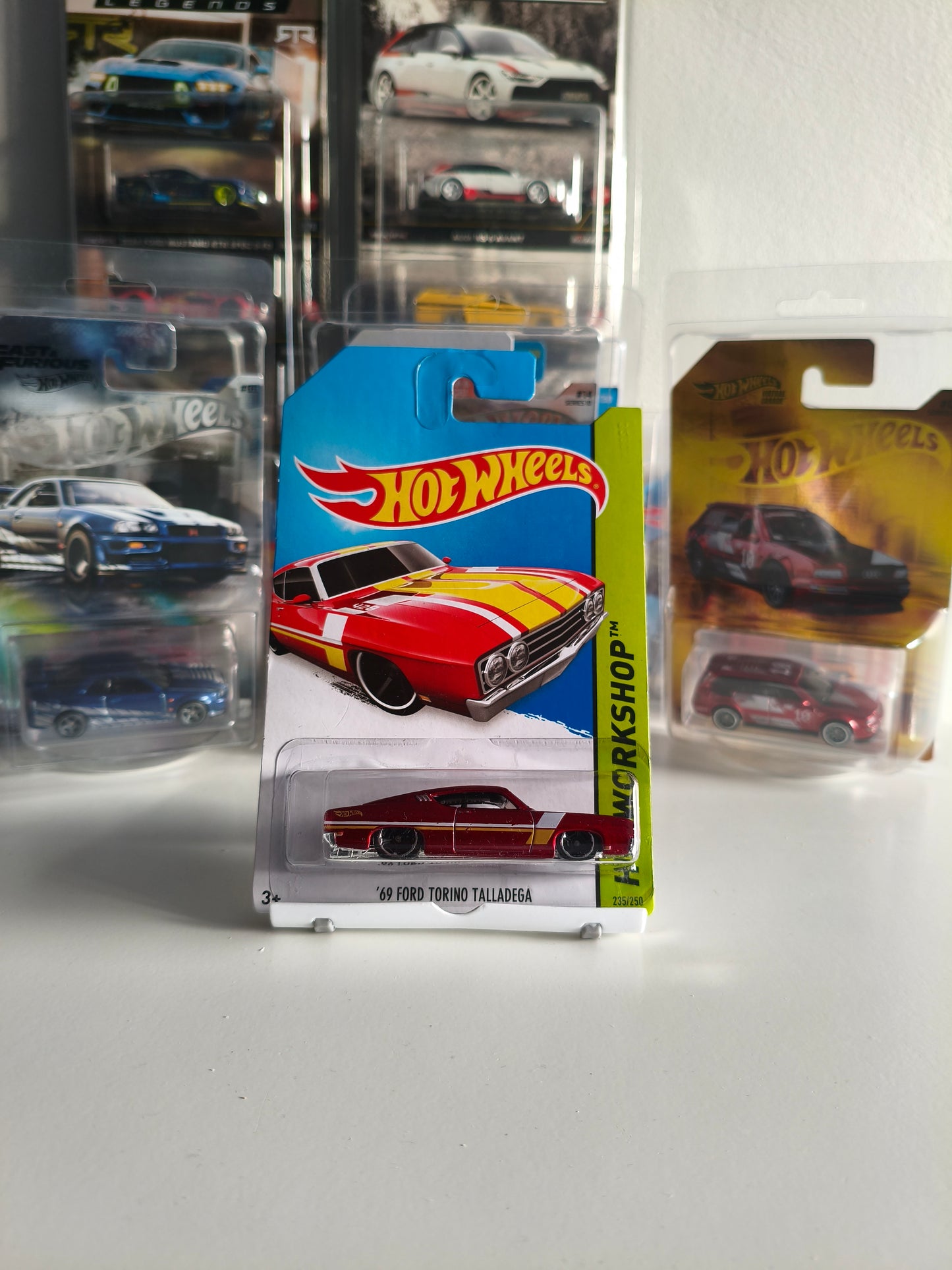 Hot Wheels 69 Ford Torino Talladega HW Workshop 1:64 Diecast