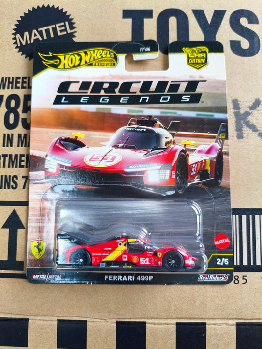 Hot Wheels Premium Ferrari 499p | Skala 1:64