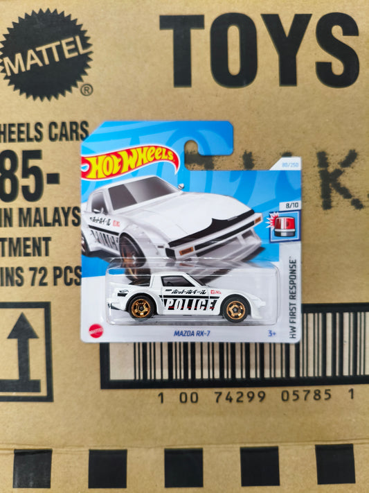 Hot Wheels Mainline Mazda RX7  | Skala 1:64